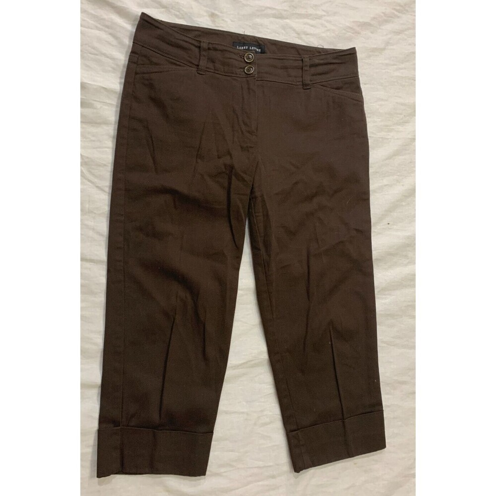 LARRY LEVINE WOMENS CAPRIS PANTS SIZE 6